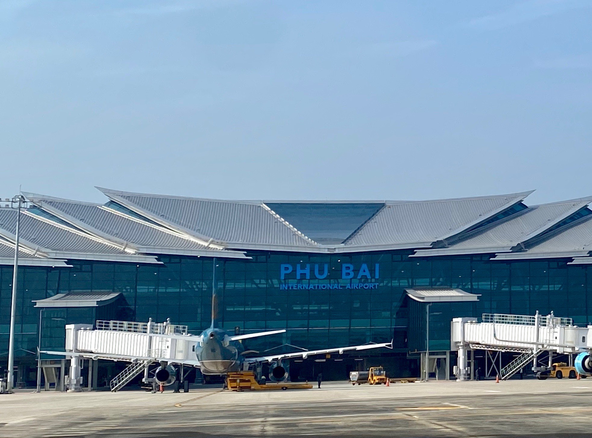 Nhà ga T2 - Cảng hàng không quốc tế Phú Bài sẵn sàng đi vào hoạt động bắt đầu từ ngày 28/4/2023